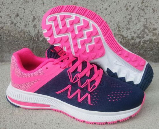 Womens Nike Zoom Winflo 3 Pink Dark Blue 36-40 Korea